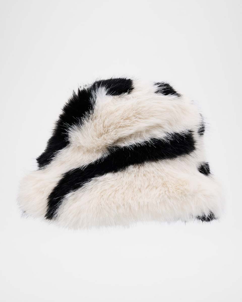 The Lily Faux Fur Bucket Hat